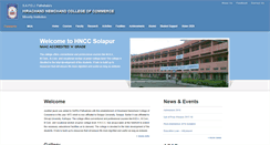 Desktop Screenshot of hnccsolapur.org